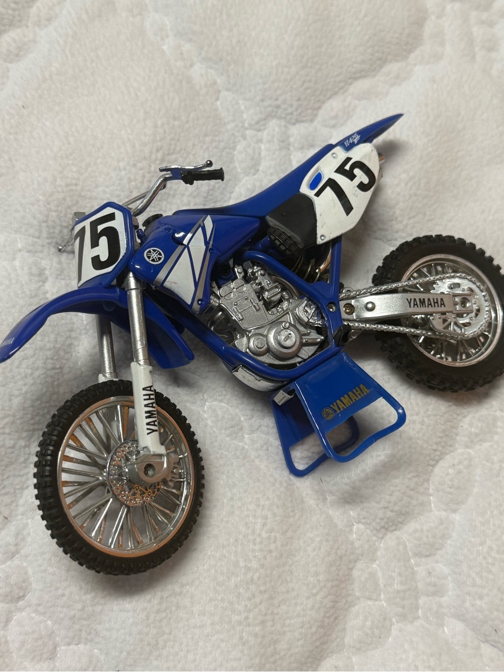 7” YAMAHA YZ 426F Diecast MOTORBIKE Blue